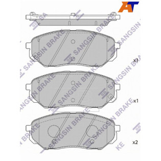 Колодки тормозные перед KIA SORENTO 15- SANGSIN BRAKE