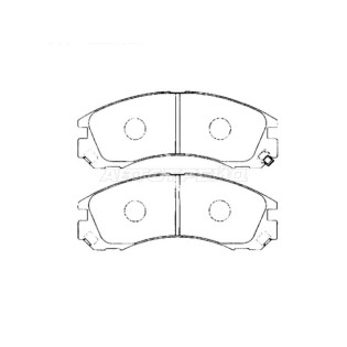 Колодки тормозные перед MITSUBISHI AIRTREK/OUTLANDER 03-06 AKEBONO