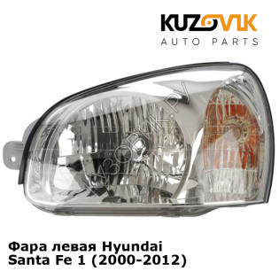 Фара левая Hyundai Santa Fe 1 (2000-2012) KUZOVIK
