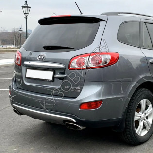 Бампер задний в цвет кузова Hyundai Santa Fe 2 (2010-2012) рестайлинг