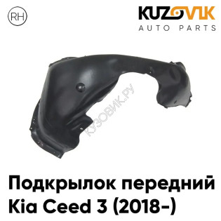 Подкрылок передний правый Kia Ceed 3 (2018-) KUZOVIK