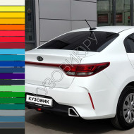 Бампер задний в цвет кузова Kia Rio 4 (2020-) рестайлинг 