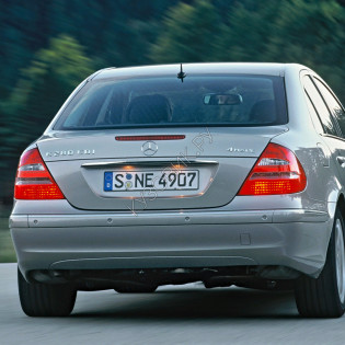 Бампер задний в цвет кузова Mercedes E-Class W211 (2002-2009)