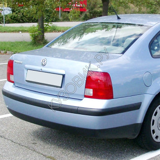 Бампер задний в цвет кузова Volkswagen Passat B5 (1996-2000) седан